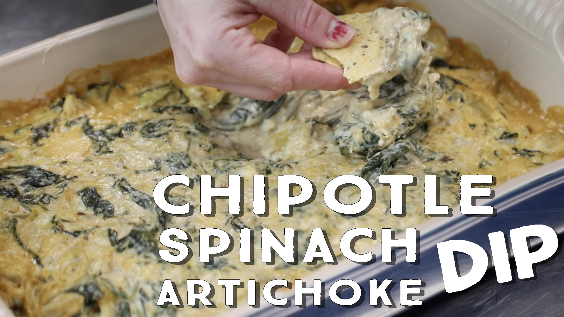 Chipotle Spinach Artichoke Dip Recipe Thumbnail