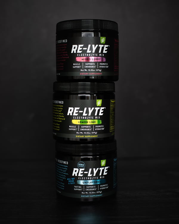 Redmond Re-Lyte Electrolyte Drink Mix all flavors