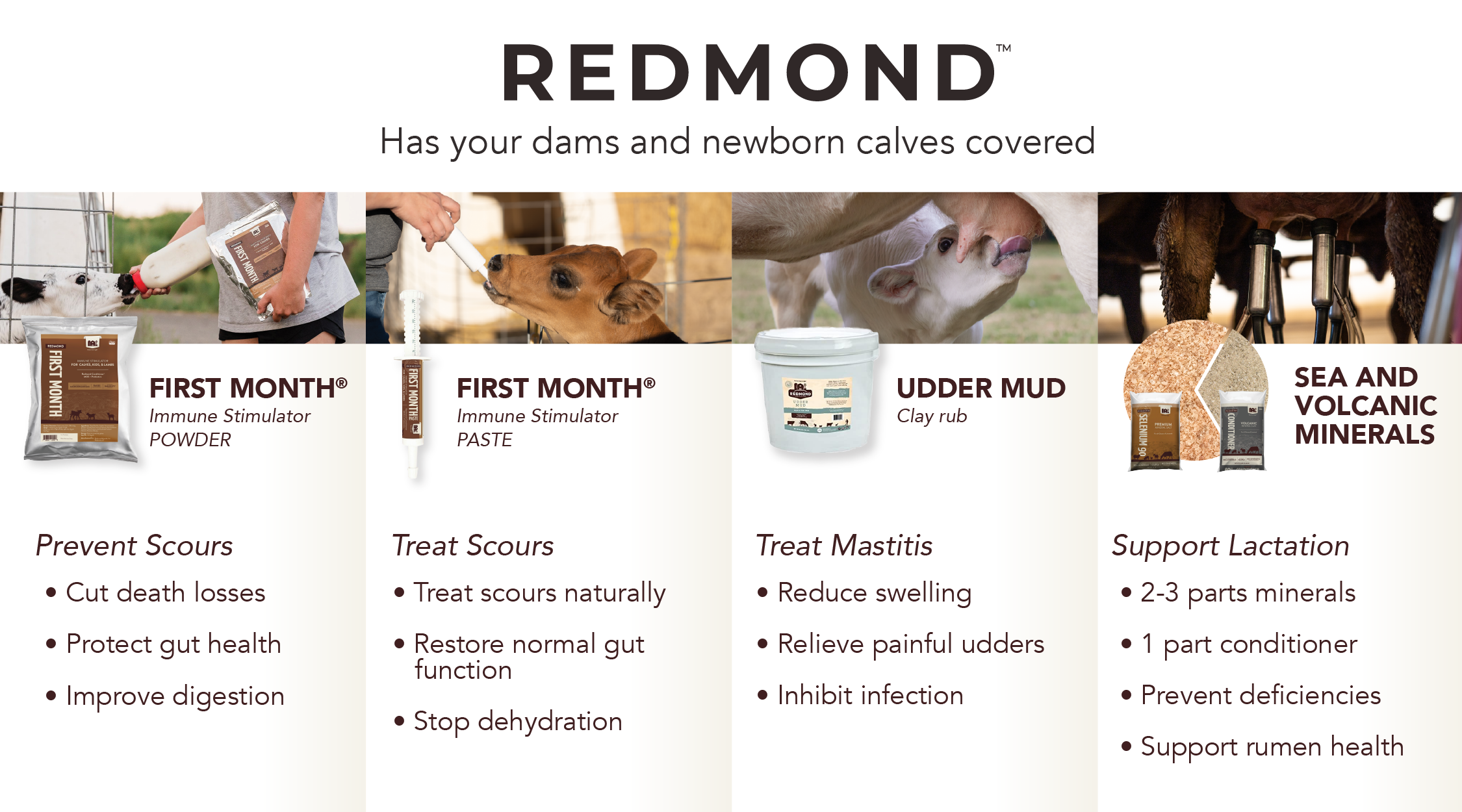Calf and cow health from Redmond