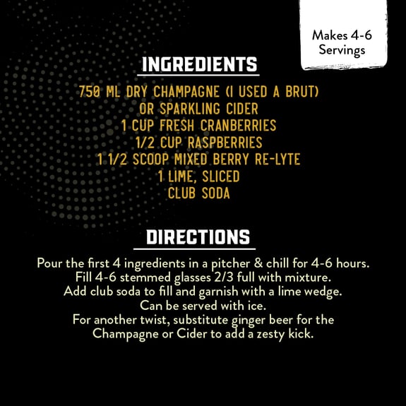 Redmond Re-Lyte Sparkling Berry Spritzer Recipe 