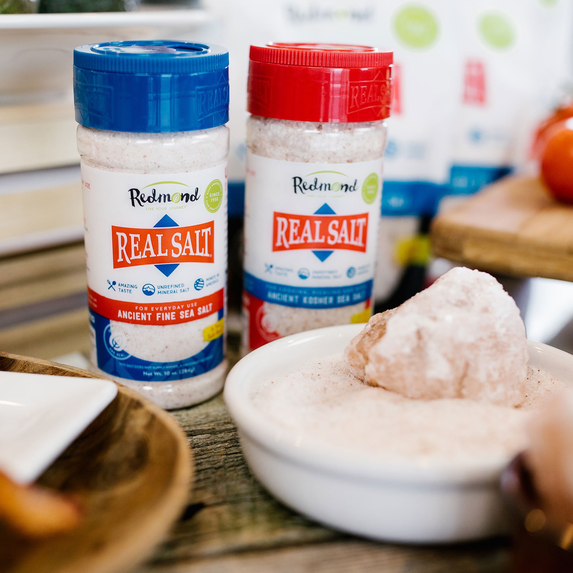 Redmond Real Salt products
